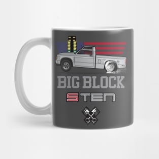 Big Block Silver 2 Mug